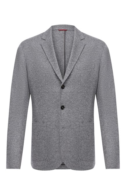Мужской кашемировый пиджак BRUNELLO CUCINELLI серого цвета по цене 299000 руб., арт. ML8968J01 | Фото 1
