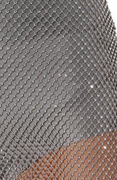 Женские брюки с отделкой пайетками GIUSEPPE DI MORABITO серебряного цвета, арт. PF23072PA-231 | Фото 5 (Длина (брюки, джинсы): Удлиненные; Стили: Гламурный; Женское Кросс-КТ: Брюки-одежда; Материал внешний: Синтетический материал; Материал сплава: Проставлено; Силуэт Ж (брюки и джинсы): Расклешенные; Материал подклада: Синтетический материал; Драгоценные камни: Прост авлено)