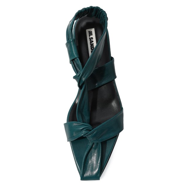 фото Кожаные сандалии jil sander