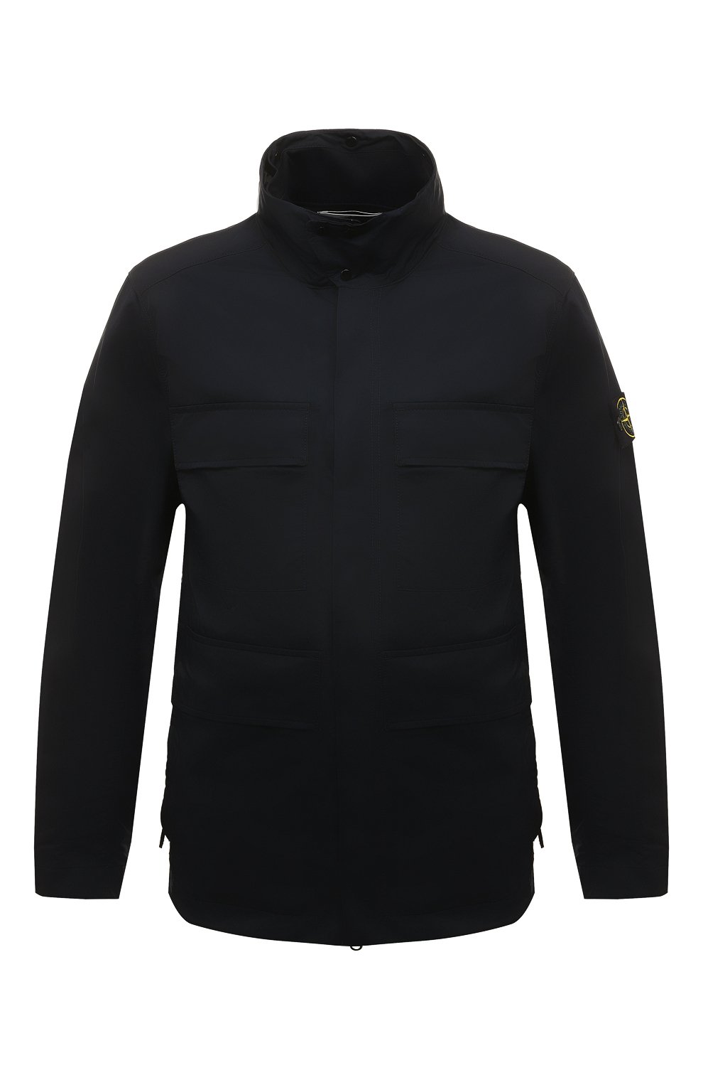 Мужская темно-синяя куртка STONE ISLAND купить в интернет-магазине ЦУМ ...