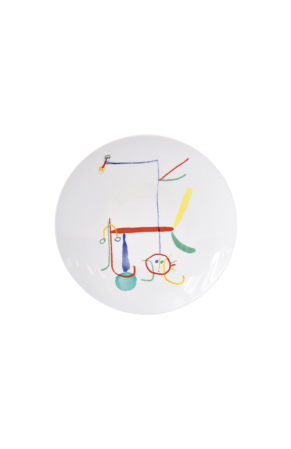 Салатная тарелка joan miro BERNARDAUD �разноцветного цвета, арт. 1890/21260 | Фото 1 (Интерьер Кросс-КТ: Посуда детская; Интерьер_коллекция: Joan Miro; Ограничения доставки: fragile-2)