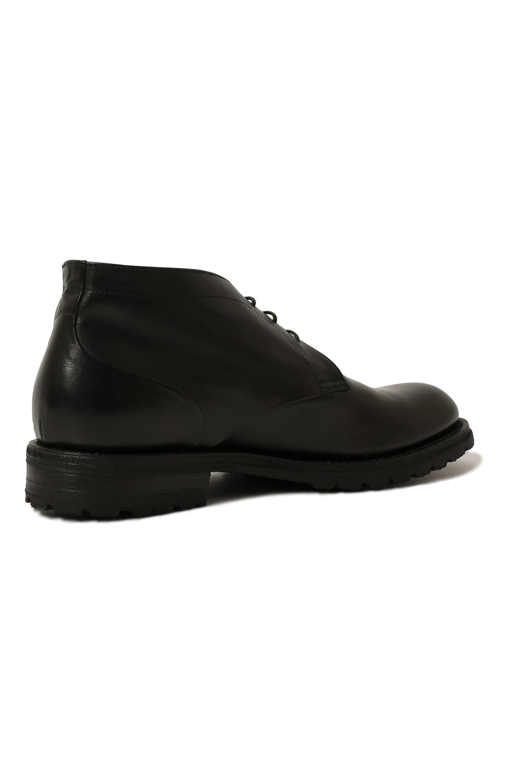 Мужские кожаные ботинки PANTANETTI черного цвета, арт. 15813E/SHIVER | Фото 5 (Материал утеплителя: Натуральный мех; Мужское Кросс-КТ: Ботинки-обувь, Дезерты-обувь, зимние ботинки; Материал внутренний: Натуральная кожа; Подошва: Плоская)