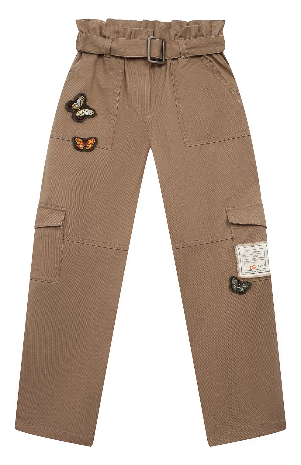 Хлопковые брюки Dolce & Gabbana L53P17/FUFJU/2-6