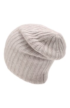 Женская шапка farytail CANOE светло-серого цвета, арт. 4713172 | Фото 2 (Материал: Текстиль, Вискоза; Статус проверки: Проверена категория)