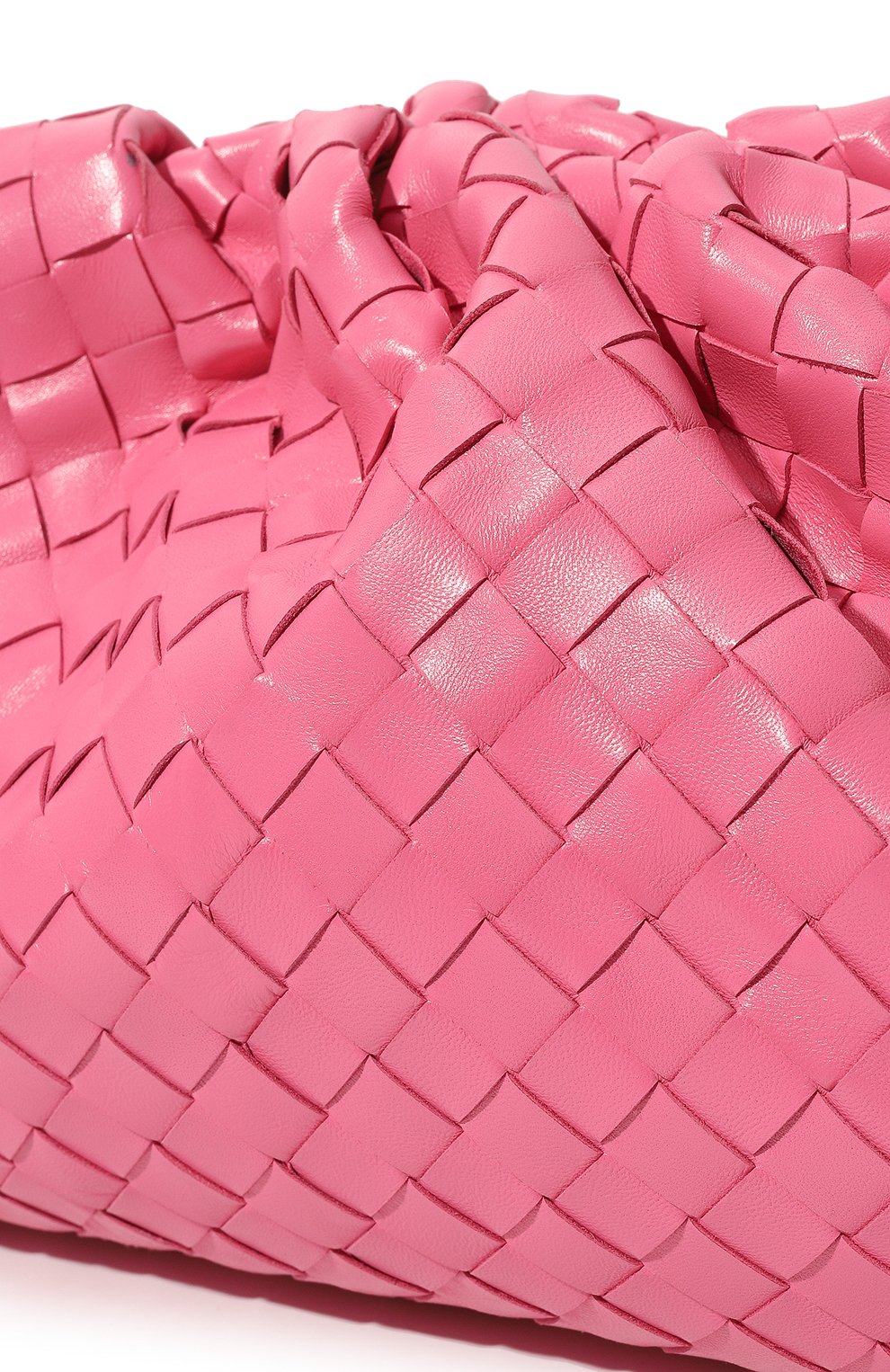 Женский клатч pouch BOTTEGA VENETA розового цвета, арт. 576175/VCPP0 | Фото 3 (Материал: Натуральная кожа; Региональные ограничения белый список (Axapta Mercury): RU; Женское Кросс-КТ: Клатч-клатчи; Размер: large)
