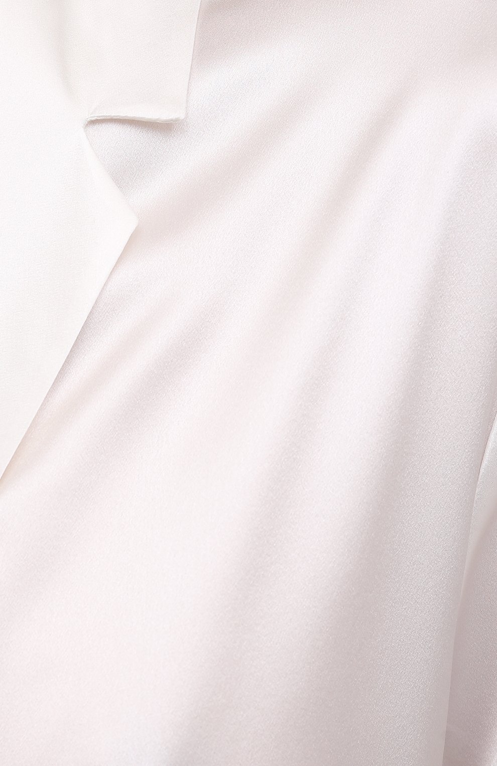 Женский шелковый халат LA PERLA белого цвета, арт. 0020293/LU | Фото 5 (Материал внешний: Шелк; Региональные ограничения белый список (Axapta Mercury): RU)