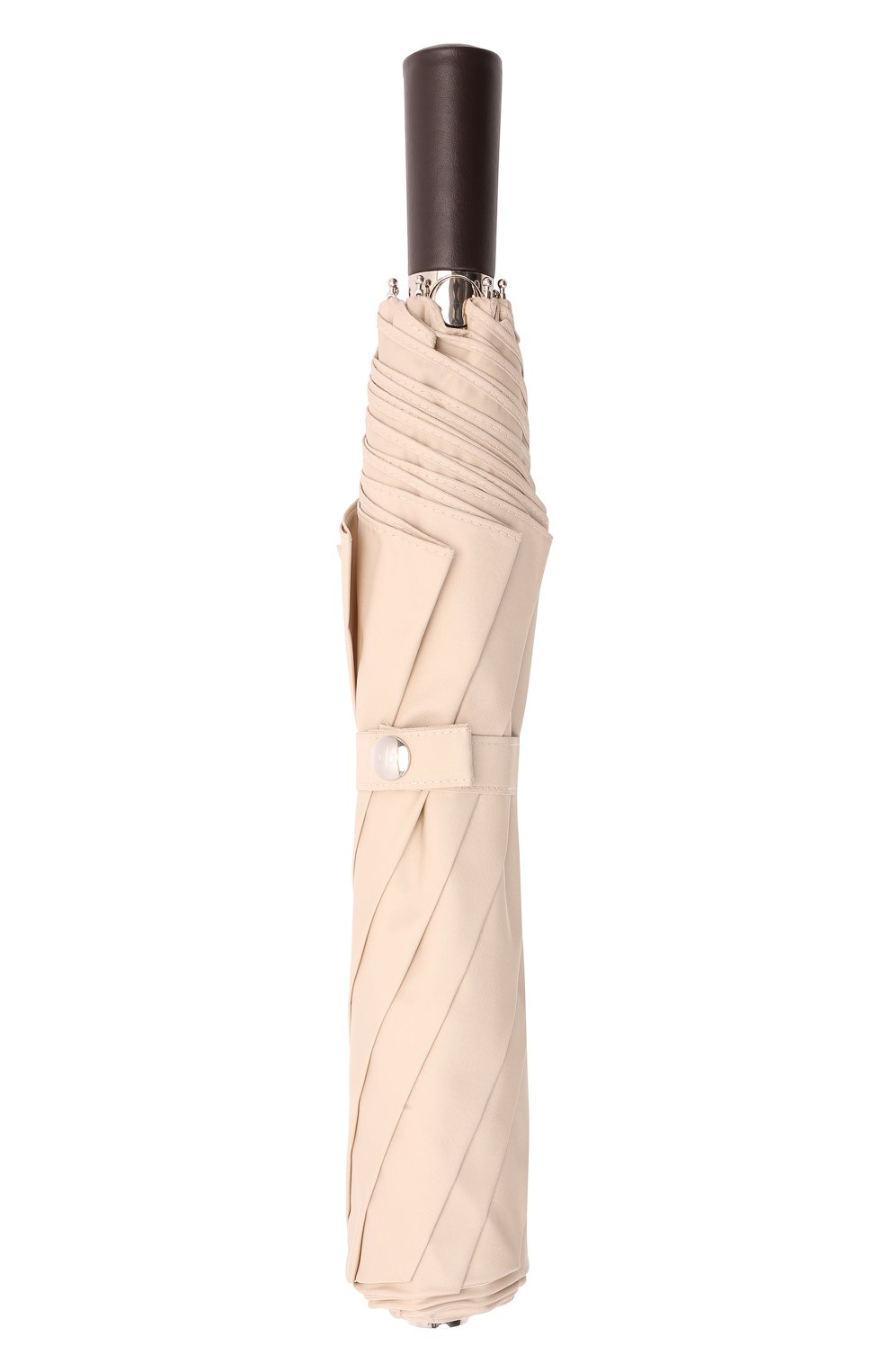 Женский складной зонт LORO PIANA кремвого цвета, арт. FAM1316 | Фото 4 (Материал: Текстиль, Металл)