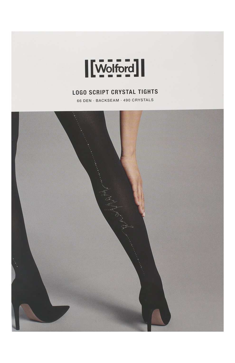 logo script crystal WOLFORD