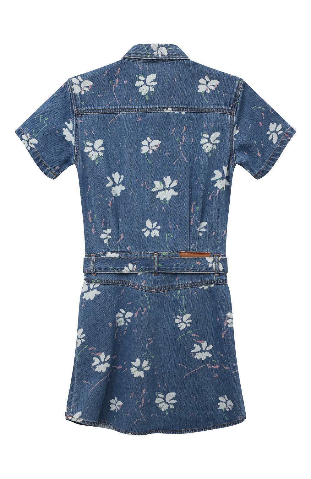 Джинсовое платье Ermanno Scervino  SFAB100C/DF019-BS001/10A-16A Фото 2