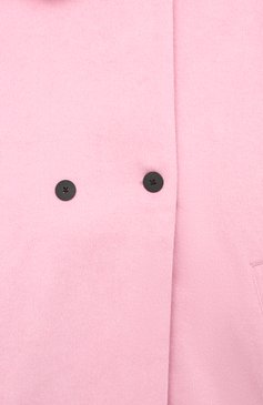 Детское пальто KARL LAGERFELD KIDS розового цвета, арт. Z16093 | Фото 3 (Материал внешний: Шерсть, Синтетический материал; Рукава: Длинные; Региональные ограничения белый список (Axapta Mercury): RU; Длина (верхняя одежда): Длинные; Кросс-КТ: Демисезон; Ростовка одежда: 9 лет | 134 см, 12 лет | 152 см, 13 - 15 лет | 158 см, 16 лет | 164 см, 5 лет | 110 см, 7 лет | 122 см)