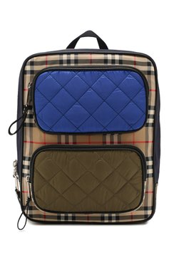 Детская текстильный рюкзак BURBERRY разноцветного цвета, арт. 8018787 | Фото 1 (Статус проверки: Проверено, Проверена категория; Материал: Текстиль)