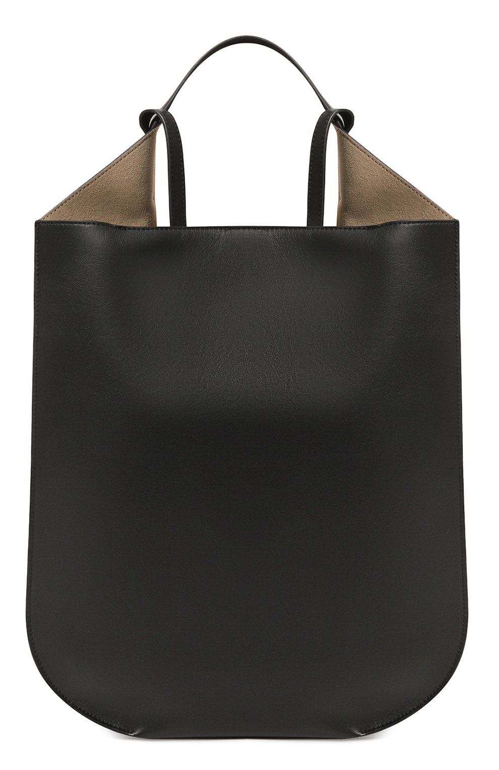 Женская сумка helene large REE PROJECTS черного цвета, арт. AW22/HELE1SC | Фото 6 (Сумки-технические: Сумки top-handle; Материал: Натуральная кожа; Ремень/цепочка: На ремешке; Размер: large)