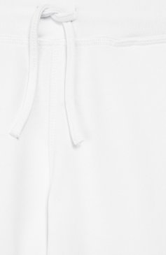 Детские хлопковые шорты DSQUARED2 белого цвета, арт. DQ04F0-D00RG | Фото 3 (Мальчики Кросс-КТ: Шорты-одежда; Материал внешний: Хлопок; Статус проверки: Проверена категория)