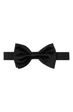 Мужской шелковый галстук-бабочка KITON черного цвета, арт. UPAPC07201 | Фото 1 (Материал: Текстиль, Шелк; Материал сплава: Проставлено; Нос: Не проставлено)