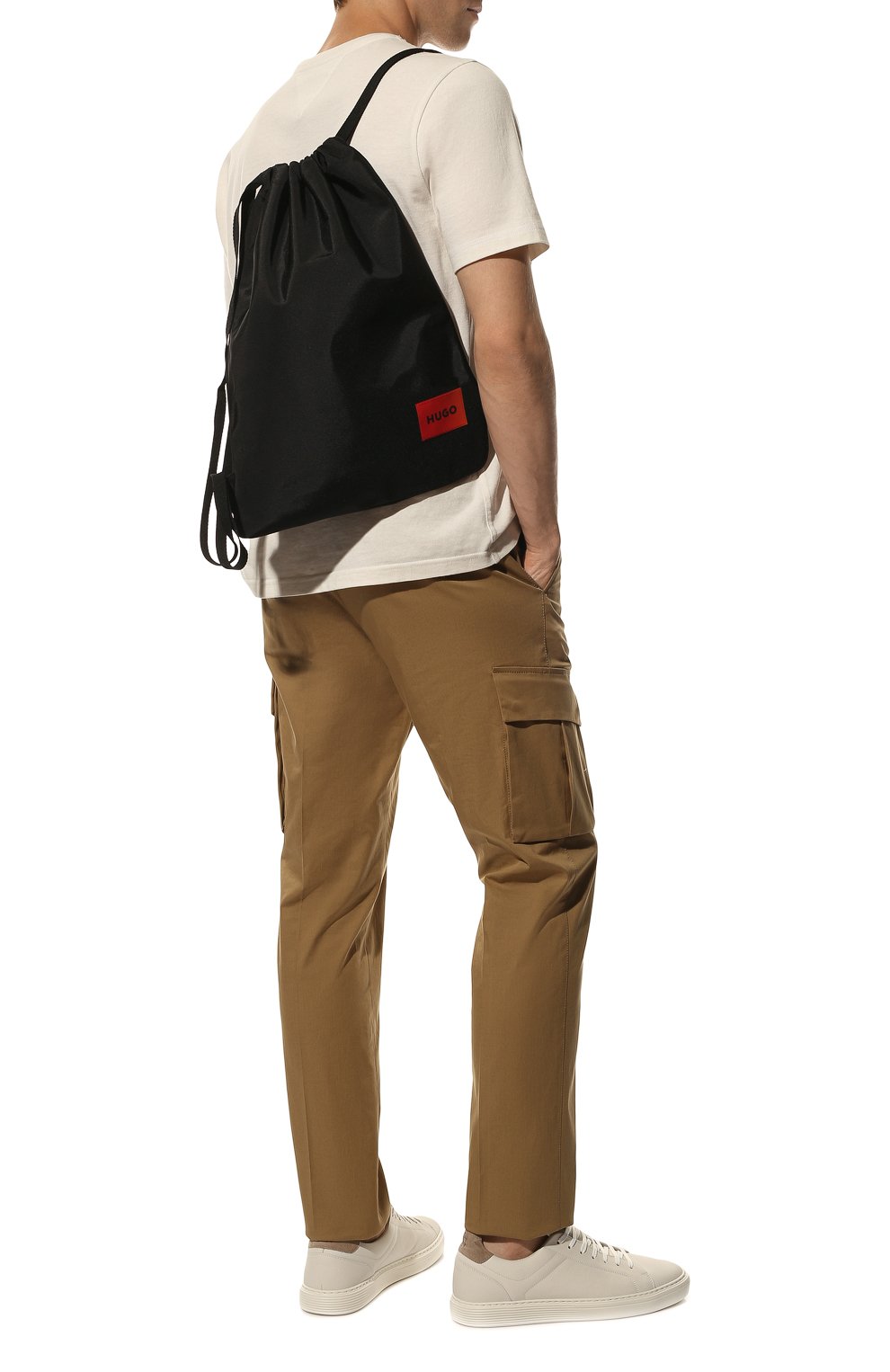 Текстильный рюкзак HUGO 50475035, цвет чёрный, размер NS - фото 7