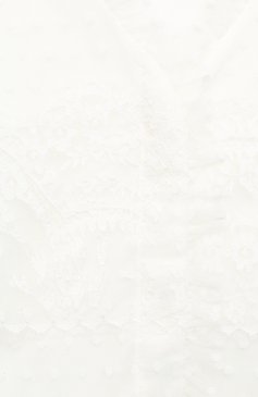 Детское кружевная блузка из хлопка DESIGNERS CAT бежевого цвета, арт. 100000K01000036/14A | Фото 3 (Рукава: Длинные; Материал внешний: Синтетический материал; Материал подклада: Хлопок)