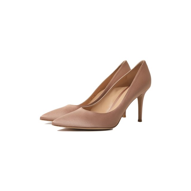 Текстильные туфли Gianvito 85 Gianvito Rossi G24580.85RIC.RASPRAL