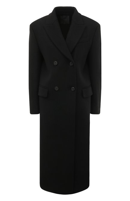 Женское шерстяное пальто PINKO черного цвета по цене 125500 руб., арт. 101874/A13X | Фото 1