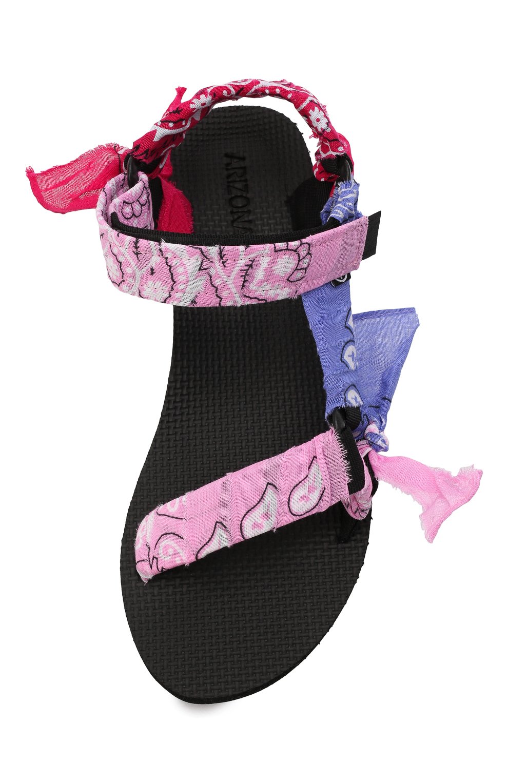 Женские текстильные сандалии ARIZONA LOVE розового цвета, арт. TKMIXP/TREKKY SANDALS | Фото 6 (Материал внешний: Текстиль; Подошва: Платформа; Региональные ограничения белый список (Axapta Mercury): RU)