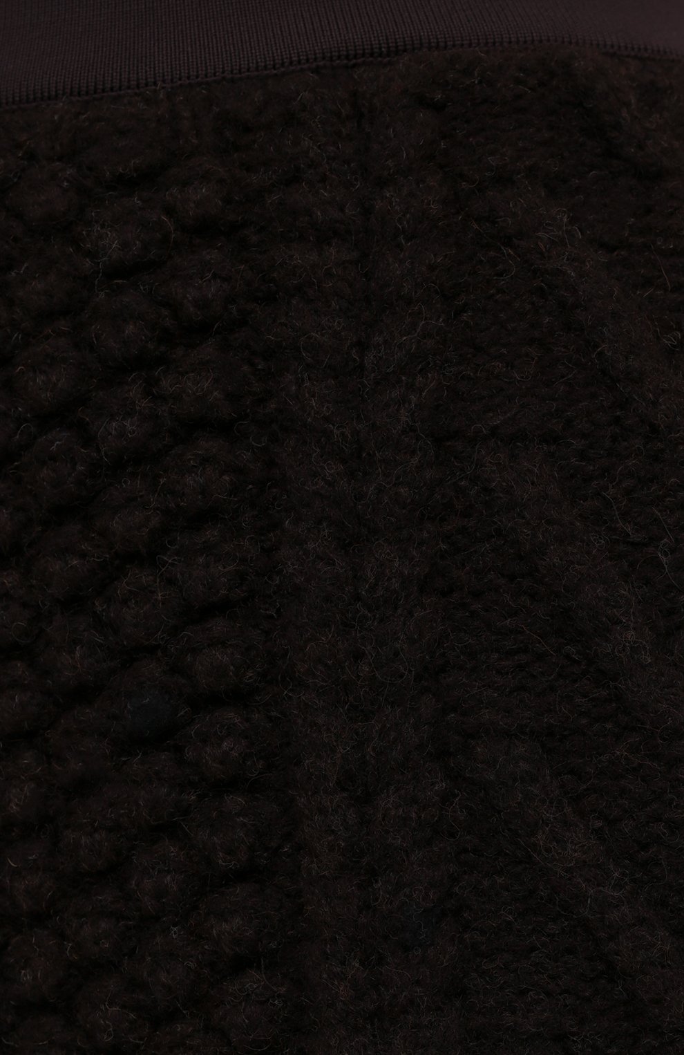 Женская шерстяная юбка BOTTEGA VENETA коричневого цвета, арт. 651747/V0IL0 | Фото 5 (Материал внешний: Шерсть; Длина Ж (юбки, платья, шорты): Мини; Региональные ограничения белый список (Axapta Mercury): RU; Кросс-КТ: Трикотаж; Женское Кросс-КТ: Юбка-одежда; Стили: Кэжуэл)