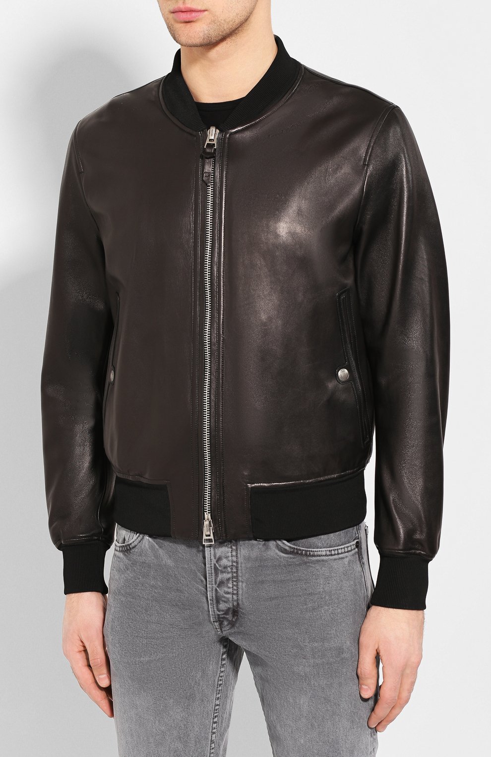 Tom Ford Bomber Leather