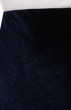 Женская юбка из вискозы и шелка RALPH LAUREN синего цвета, арт. 290867904 | Фото 5 (Женское Кросс-КТ: Юбка-одежда; Материал сплава: Проставлено; Материал внешний: Вискоза; Длина Ж (юбки, платья, шорты): Макси; Драгоценные камни: Проставлено; Материал подклада: Вискоза; Стили: Романтичный)