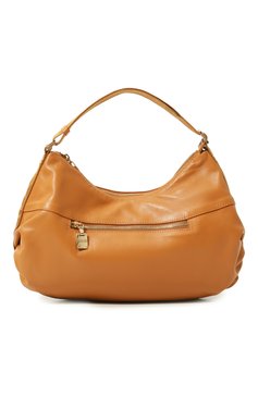 Женская сумка hobo medium BORBONESE бежевого цвета, арт. 924162 | Фото 6 (Сумки-технические: Сумки top-handle; Материал: Натуральная кожа)