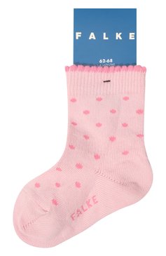Детские хлопковые носки FALKE розового цвета, арт. 10582. | Фото 1