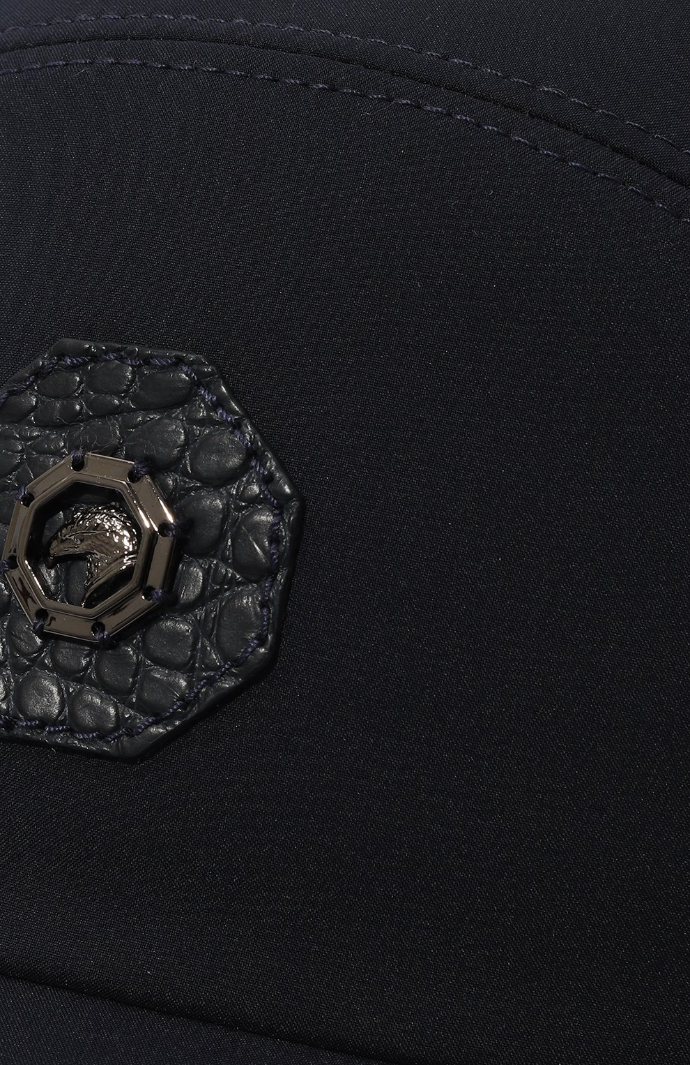 Бейсболка с отделкой из кожи аллигатора Stefano Ricci  MCV24CS16E/PL001H Фото 4