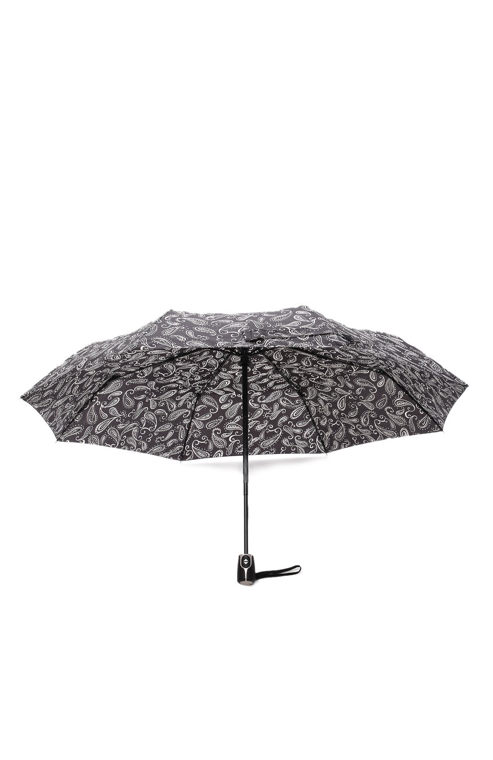 Женский складной зонт DOPPLER черно-белого цвета, арт. 7441465 BW05 | Фото 3 (Материал: Текстиль, Синтетический материал)