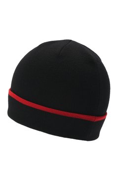 Детского шерстяная шапка DOLCE & GABBANA черного цвета, арт. LBKH71/JBVM7 | Фото 2 (Материал: Текстиль, Шерсть; Материал сплава: Проставлено; Нос: Не проставлено)