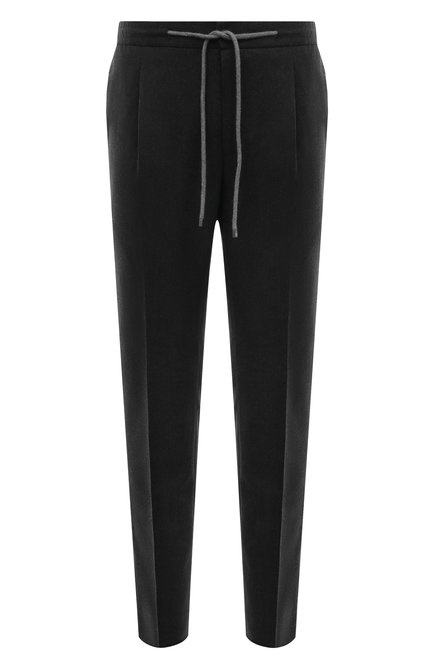 Мужские шерстяные брюки GIAMPAOLO темно-серого цвета по цене 43950 руб., арт. RUTIGLIAN0/C39001 | Фото 1