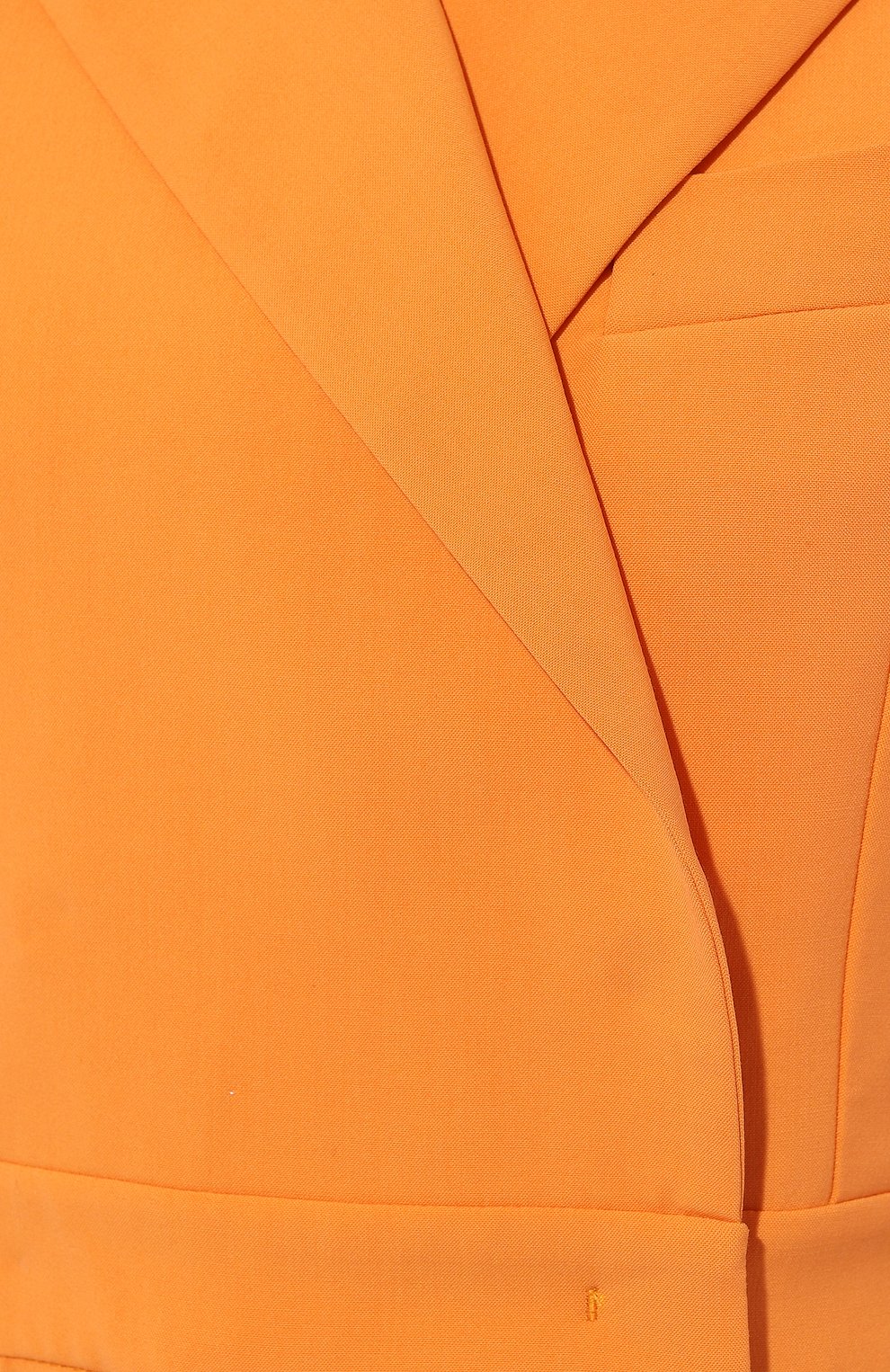 Женский шерстяной комбинезон MSGM оранжевого цвета, арт. 3441MDA191 237200 | Фото 5 (Материал внешний: Шерсть; Материал подклада: Синтетический материал; Женское Кросс-КТ: Комбинезон-одежда; Стили: Кэжуэл)