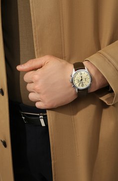 Мужские часы original beige BELL&ROSS бесцветного цвета, арт. BRV126-BEI-ST/SCA | Фото 6 (Механизм: Автомат; Материал корпуса: Сталь; Цвет циферблата: Другое)