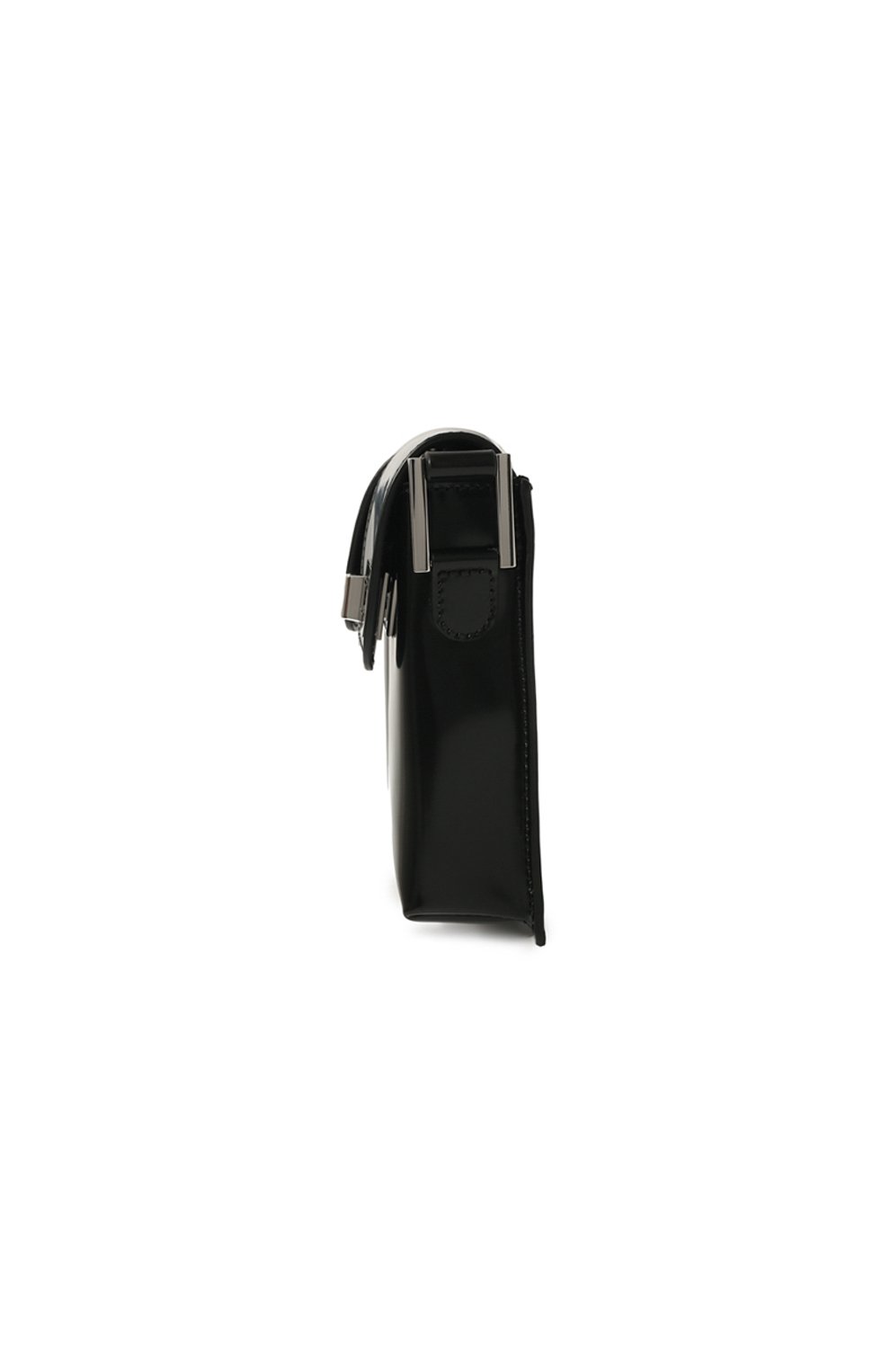 Женская сумка billy BY FAR черного цвета, арт. 20SSBLYSBLWMED | Фото 4 (Сумки-технические: Сумки через плечо; Размер: medium; Материал: Натуральная кожа)