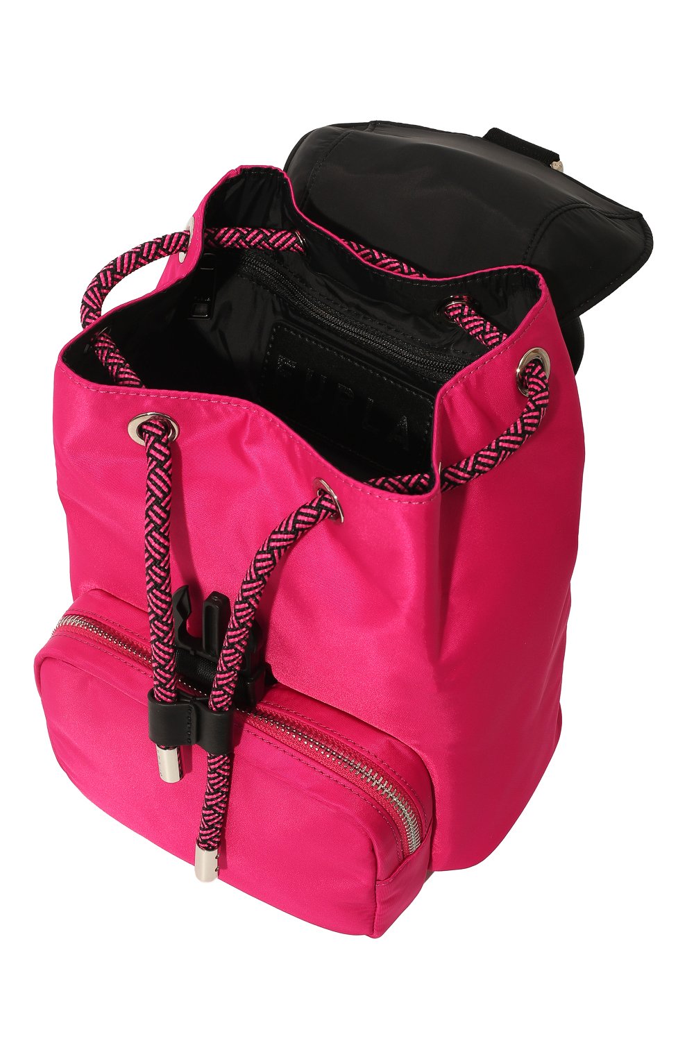 Женский рюкзак furla marea mini FURLA розового цвета, арт. WB00670/S50000 | Фото 5 (Материал сплава: Проставлено; Размер: mini; Материал: Текстиль; Драгоценные камни: Проставлено; Стили: Кэжуэл)