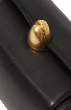 Женская сумка phoenix NEOUS черного цвета, арт. 00026A01 | Фото 3 (Сумки-технические: Сумки top-handle; Материал: Натуральная кожа; Материал сплава: Проставлено; Размер: mini; Ремень/цепочка: На ремешке; Драгоценные камни: Проставлено)