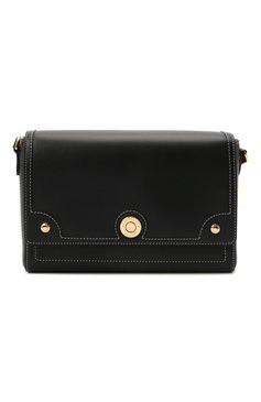 Женская сумка note small BURBERRY черного цвета, арт. 8044177 | Фото 1 (Сумки-технические: Сумки через плечо; Материал: Натуральная кожа; Размер: small)