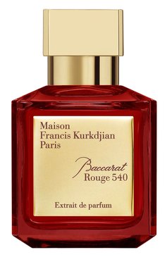 Парфюмерный экстракт baccarat rouge 540 (70ml) MAISON FRANCIS KURKDJIAN бесцветного цвета, арт. 1042302 | Фото 1 (Обьем косметики: 100ml; Тип продукта - парфюмерия: Экстракт; Ограничения доставки: flammable)