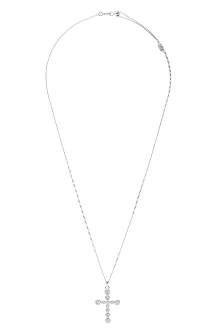 Женское колье NUMBERING серебряного цвета, арт. 3729 | Фото 1 (Региональные ограничения белый список (Axapta Mercury): Не проставлено; Нос: Не проставлено)