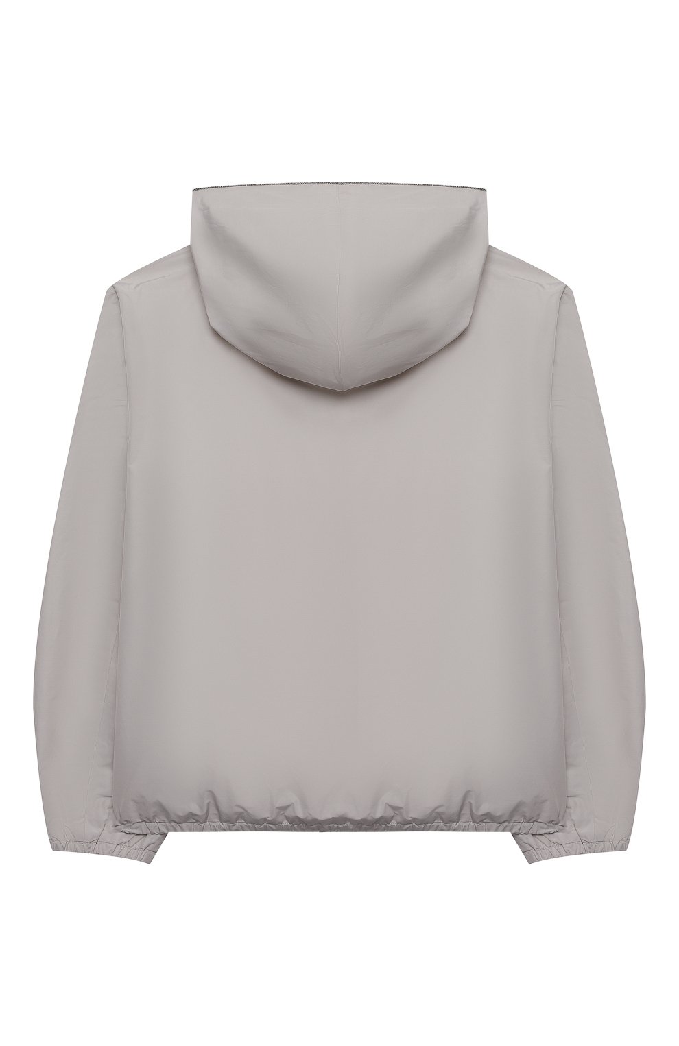 Детская комплект из ветровки и толстовки BRUNELLO CUCINELLI бежевого цвета, арт. B8EM31506A | Фото 4 (Рукава: Длинные; Материал сплава: Проставлено; Кросс-КТ: Лето, Ветровка; Драгоценные камни: Проставлено; Ростовка одежда: 4 года | 104 см, 6 лет | 116 см)