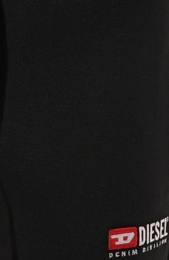 Мужские хлопковые джоггеры DIESEL черного цвета, арт. A03770/0GEAD | Фото 5 (Материал сплава: Проставлено; Материал внешний: Хлопок; Стили: Спорт-шик; Драгоценные камни: Проставлено; Силуэт М (брюки): Джоггеры)