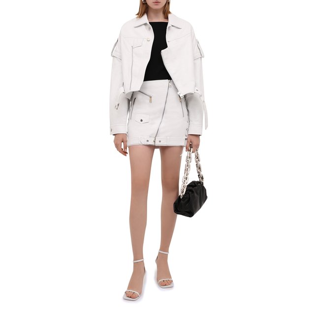 фото Кожаная юбка manokhi