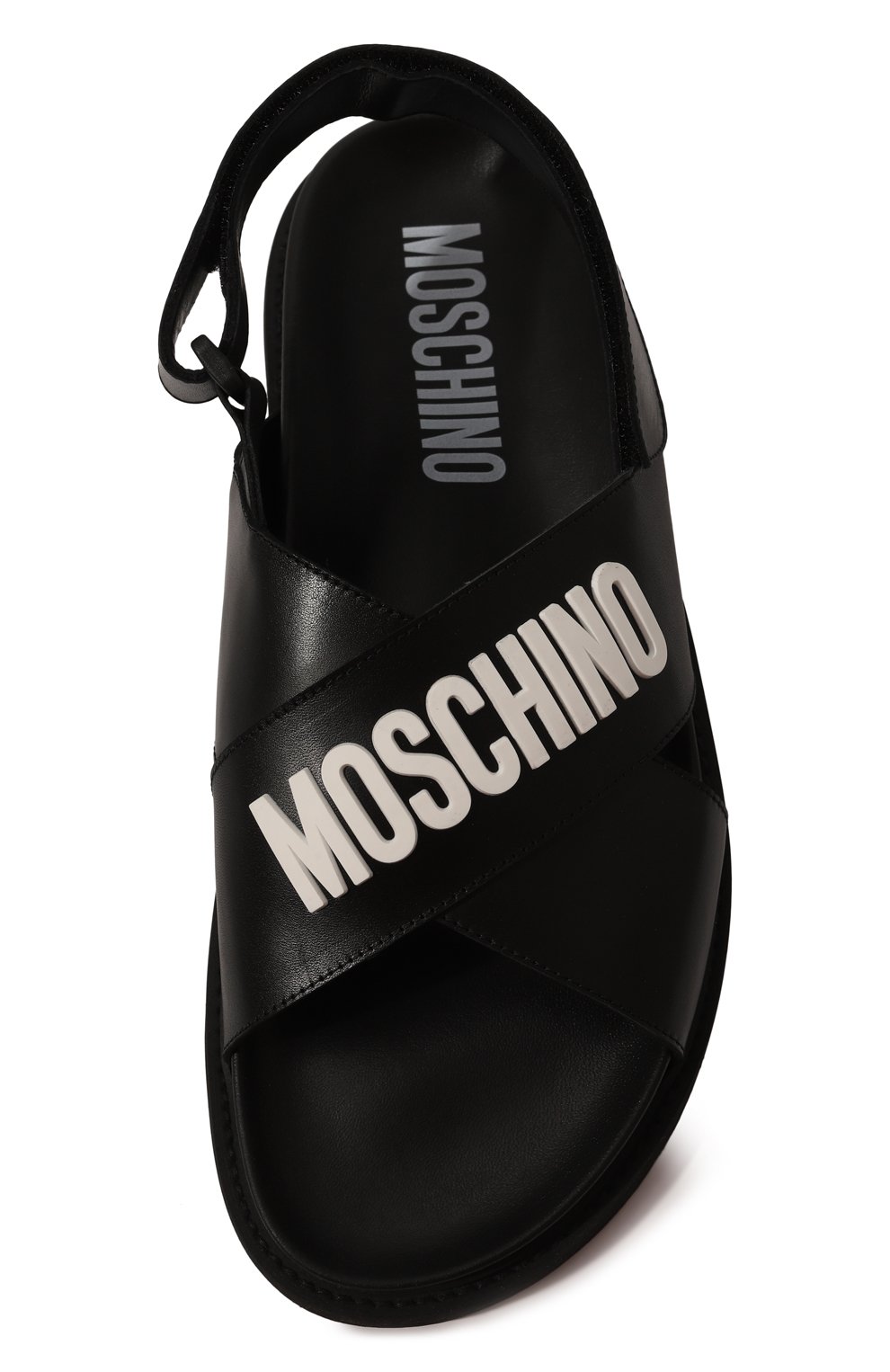 фото Кожаные сандалии moschino