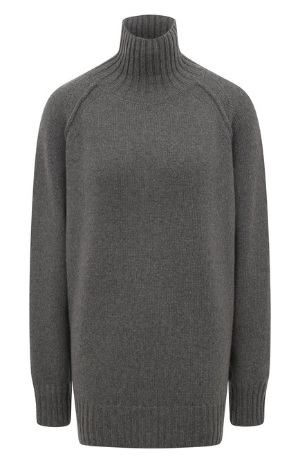 Женский свитер из шерсти и кашем�ира ROHE серого цвета по цене 66350 руб., арт. 409-23-112 | Фото 1
