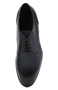 Мужские кожаные дерби ERMENEGILDO ZEGNA синего цвета, арт. A4465X-LHNAX | Фото 5 (Материал внутренний: Натуральная кожа; Стили: Классический)