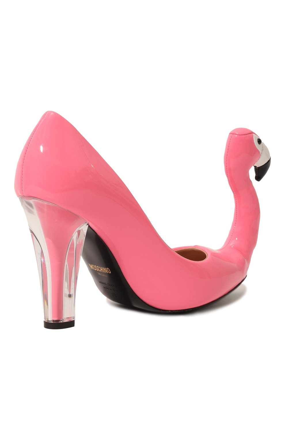 Туфли Moschino MA1076AC0GM70, цвет розовый, размер 39 - фото 5