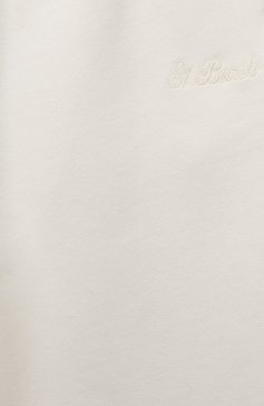 Детские хлопковые джоггеры MC2 SAINT BARTH белого цвета, арт. STBK 0DALYS W JR/0DA0004/00663E | Фото 3 (Материал сплава: Проставлено; Нос: Не проставлено; Материал внешний: Хлопок)