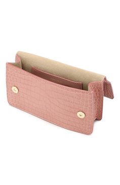 Женская поясная сумка varenne JIMMY CHOO светло-розового цвета, арт. VARENNE BELT BAG/CCJ | Фото 4 (Материал: Натуральная кожа; Стили: Классический; Размер: mini)