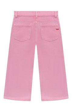 Детские джинсы DIESEL розового цвета, арт. J01275/KXBGZ | Фото 2 (Детали: Однотонный; Материал внешний: Хлопок)